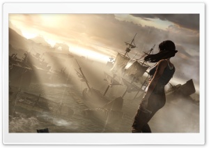 Lara Croft Survivor (2013 Tomb Raider) Ultra HD Wallpaper for 4K UHD Widescreen desktop, tablet & smartphone