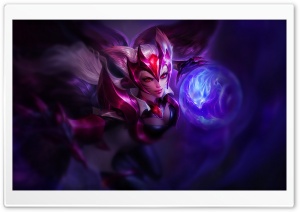 League Of Legends Ahri the Nine Tailed Fox Ultra HD Wallpaper for 4K UHD Widescreen desktop, tablet & smartphone