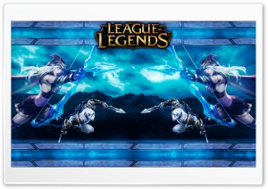 League Of Legends Ashe Zed Ultra HD Wallpaper for 4K UHD Widescreen desktop, tablet & smartphone