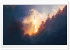 Leaving Earth Ultra HD Wallpaper for 4K UHD Widescreen desktop, tablet & smartphone