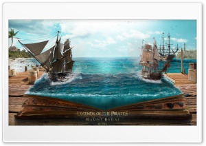 Legends of the Pirates Ultra HD Wallpaper for 4K UHD Widescreen desktop, tablet & smartphone