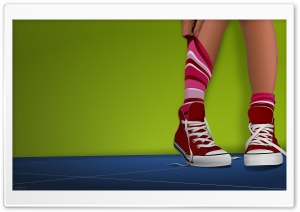 Legs Vector Art Ultra HD Wallpaper for 4K UHD Widescreen desktop, tablet & smartphone