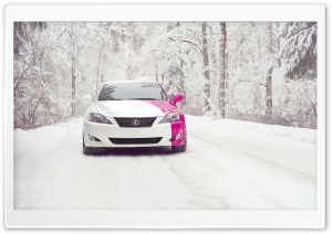 Lexus IS 250 Snow Ultra HD Wallpaper for 4K UHD Widescreen desktop, tablet & smartphone