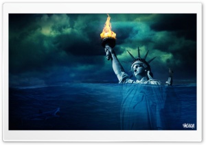 Liberty of Freedom Photo Manipulation by Pacolix Ultra HD Wallpaper for 4K UHD Widescreen desktop, tablet & smartphone