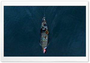 life in a Boat Ultra HD Wallpaper for 4K UHD Widescreen desktop, tablet & smartphone