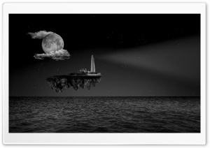 Lighthouse Ship Ultra HD Wallpaper for 4K UHD Widescreen desktop, tablet & smartphone