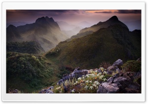 Limestone Mountains, Thailand Ultra HD Wallpaper for 4K UHD Widescreen desktop, tablet & smartphone