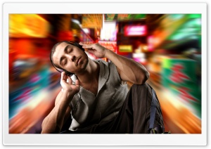 Listening To Music Ultra HD Wallpaper for 4K UHD Widescreen desktop, tablet & smartphone