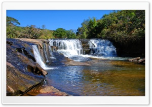 Little Waterfall - Baependi Brasil Ultra HD Wallpaper for 4K UHD Widescreen desktop, tablet & smartphone