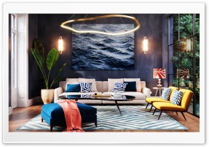 Livingroom Ultra HD Wallpaper for 4K UHD Widescreen desktop, tablet & smartphone