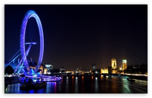 London Eye, London UK Ultra HD Desktop Background Wallpaper for 4K UHD TV
