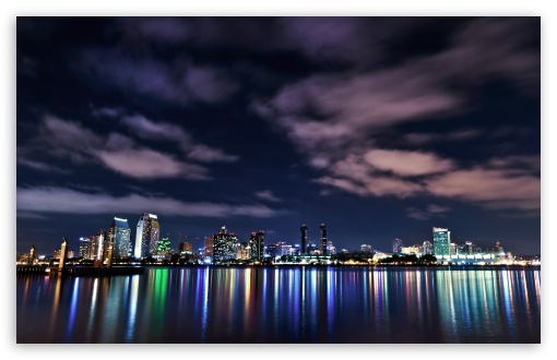 London Skyline At Night Ultra HD Desktop Background Wallpaper for 4K UHD TV  : Multi Display, Dual Monitor : Tablet : Smartphone