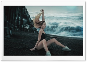 Lone Girl Ultra HD Wallpaper for 4K UHD Widescreen desktop, tablet & smartphone
