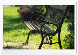 Lonely Bench Ultra HD Wallpaper for 4K UHD Widescreen desktop, tablet & smartphone