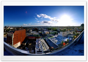 Los Angeles Panorama Ultra HD Wallpaper for 4K UHD Widescreen desktop, tablet & smartphone
