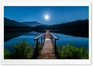 Lost Lake, Whistler, British Columbia, Canada Ultra HD Wallpaper for 4K UHD Widescreen desktop, tablet & smartphone