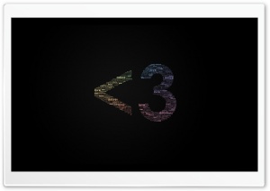 Love - <3 Ultra HD Wallpaper for 4K UHD Widescreen desktop, tablet & smartphone