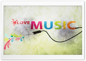Love Music Ultra HD Wallpaper for 4K UHD Widescreen desktop, tablet & smartphone