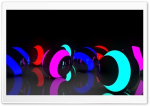 Luminous Spheres Ultra HD Wallpaper for 4K UHD Widescreen desktop, tablet & smartphone