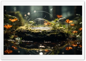 Macro Forest Ultra HD Wallpaper for 4K UHD Widescreen desktop, tablet & smartphone