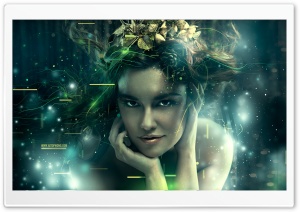 Magic Girl Ultra HD Wallpaper for 4K UHD Widescreen desktop, tablet & smartphone