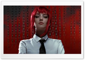 Makima girl Ultra HD Wallpaper for 4K UHD Widescreen desktop, tablet & smartphone