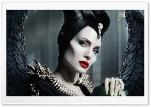 Maleficent Mistress of Evil Angelina Jolie Ultra HD Wallpaper for 4K UHD Widescreen desktop, tablet & smartphone