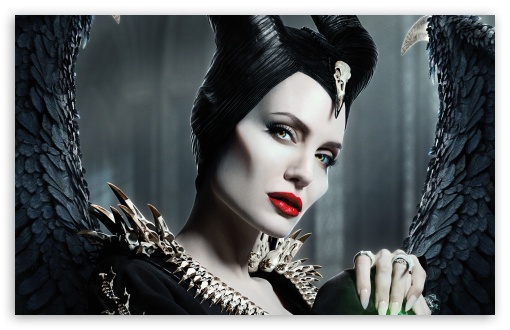 Maleficent Mistress of Evil Angelina Jolie Ultra HD Desktop Background  Wallpaper for 4K UHD TV : Widescreen & UltraWide Desktop & Laptop : Tablet  : Smartphone