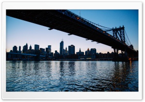 Manhattan Bridge Ultra HD Wallpaper for 4K UHD Widescreen desktop, tablet & smartphone