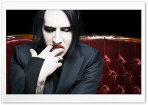 Marilyn Manson Ultra HD Wallpaper for 4K UHD Widescreen desktop, tablet & smartphone