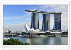 Marina Bay Sands Singapore Ultra HD Wallpaper for 4K UHD Widescreen desktop, tablet & smartphone