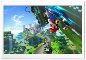 Mario Kart 8 Game 2014 Ultra HD Wallpaper for 4K UHD Widescreen desktop, tablet & smartphone