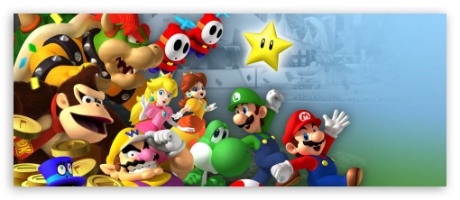 Mario Luigi And Others UltraHD Wallpaper for Dual 5:4 QSXGA SXGA ;