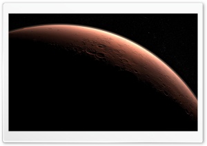 Mars Craters Ultra HD Wallpaper for 4K UHD Widescreen desktop, tablet & smartphone