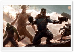 Marvel Guardians of the Galaxy Ultra HD Wallpaper for 4K UHD Widescreen desktop, tablet & smartphone