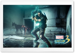 Marvel vs Capcom 3 - Chris Redfield Ultra HD Wallpaper for 4K UHD Widescreen desktop, tablet & smartphone