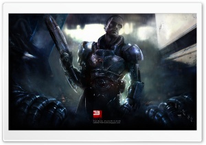 Mass Effect 3 Teaser Ultra HD Wallpaper for 4K UHD Widescreen desktop, tablet & smartphone