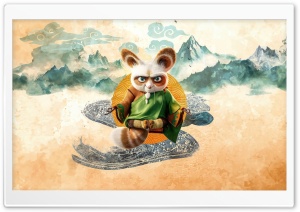 Master Shifu - Kung Fu Panda 4 2024 Movie Ultra HD Wallpaper for 4K UHD Widescreen desktop, tablet & smartphone