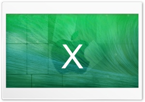 Mavericks X Green Ultra HD Wallpaper for 4K UHD Widescreen desktop, tablet & smartphone