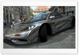 McLaren F1 Chrome Ultra HD Wallpaper for 4K UHD Widescreen desktop, tablet & smartphone
