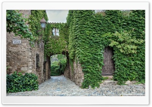 Medieval Village of Peratallada Catalonia Ultra HD Wallpaper for 4K UHD Widescreen desktop, tablet & smartphone