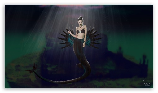 Mermaid Ultra HD Desktop Background Wallpaper for 4K UHD TV