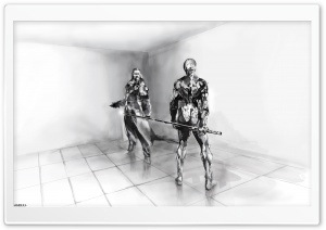 Metal Gear Concept Art Ultra HD Wallpaper for 4K UHD Widescreen desktop, tablet & smartphone