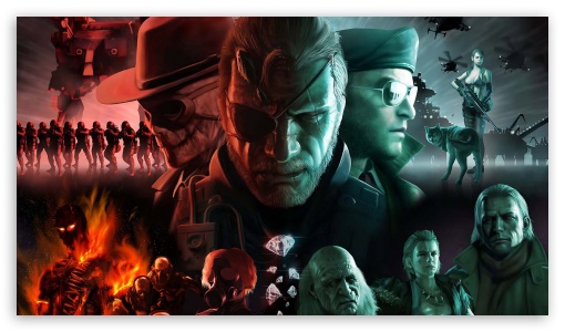 Metal Gear Solid V Characters Ultra HD Desktop Background Wallpaper for 4K  UHD TV