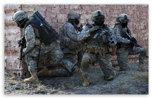 Military Soldiers HD UltraHD Wallpaper for Wide 16:10 Widescreen WHXGA WQXGA WUXGA WXGA ;