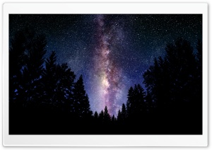 Milky Way Night Photo Ultra HD Wallpaper for 4K UHD Widescreen desktop, tablet & smartphone