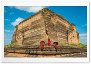 Min Kun Pagoda Myanmar Ultra HD Wallpaper for 4K UHD Widescreen desktop, tablet & smartphone
