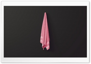 Minimal Towel Red 4K Ultra HD Wallpaper for 4K UHD Widescreen desktop, tablet & smartphone