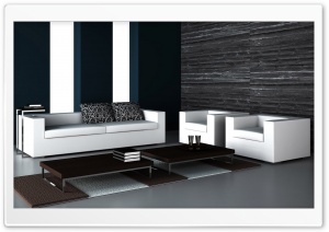 Minimalist Living Room Ultra HD Wallpaper for 4K UHD Widescreen desktop, tablet & smartphone