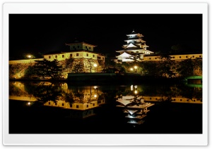 Mirror Night Castle Ultra HD Wallpaper for 4K UHD Widescreen desktop, tablet & smartphone
